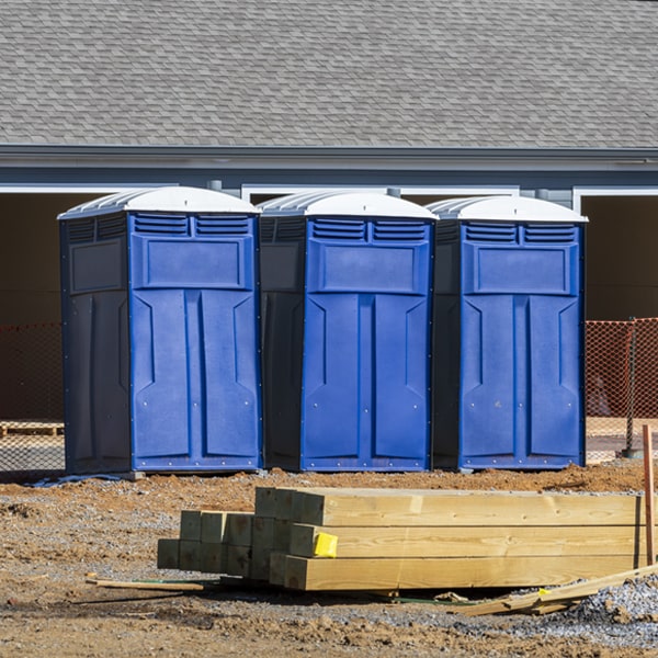 is there a specific order in which to place multiple portable restrooms in Knippa TX